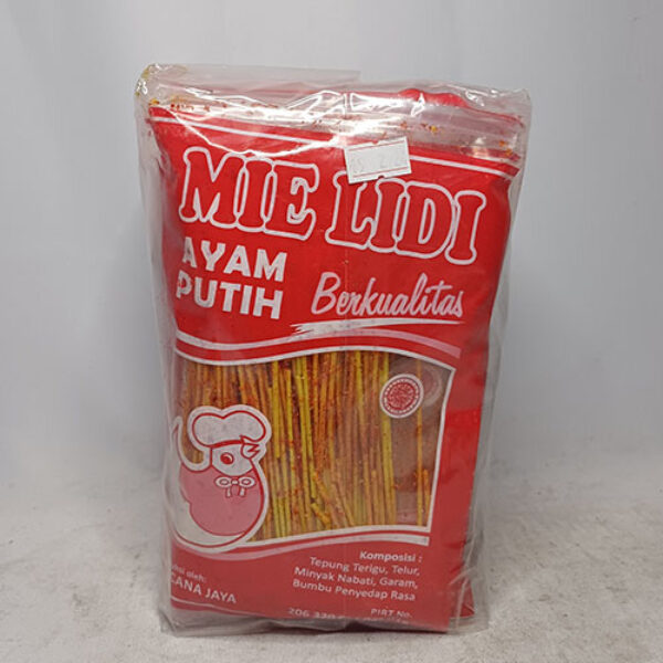 Mie Lidi Balado Ayam Putih