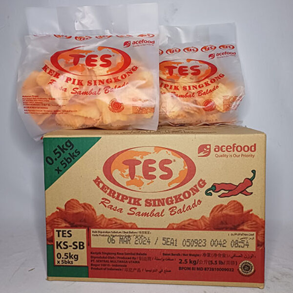 Singkong Bakar Balado TES @5bks