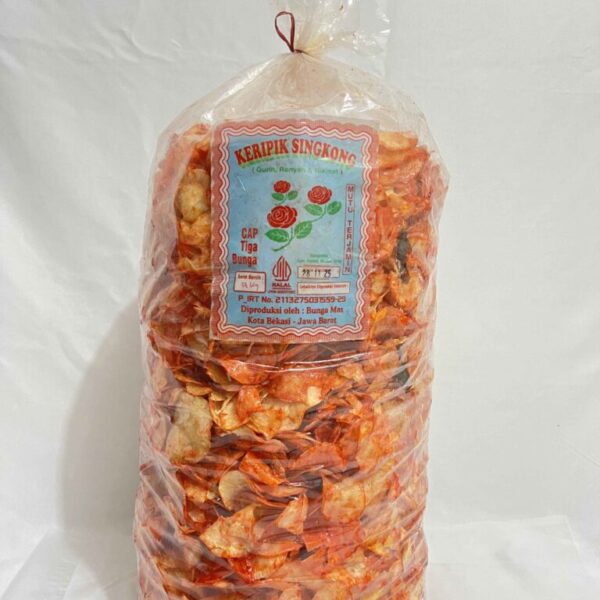 Keripik Singkong Lengket 4Kg TIGA MAWAR