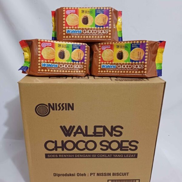 Soes Coklat Wallens NISSIN Pack