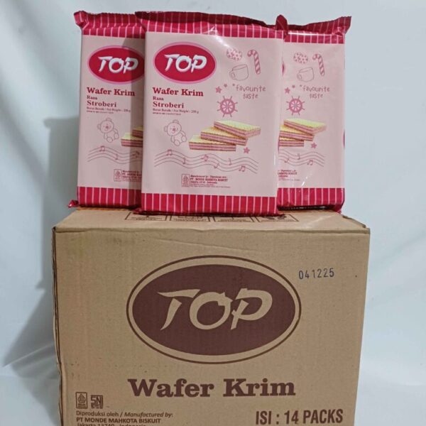 Wafer Strawberry TOP NISSIN