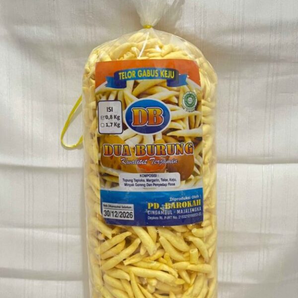 Gabus Keju DUA BURUNG 800gr