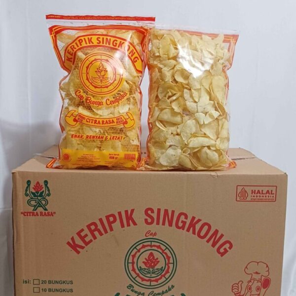 Keripik Singkong Original CEMPAKA Pack 
