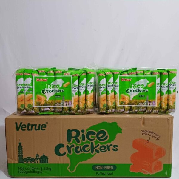 Rice Crackers Vegtable VETRUE 