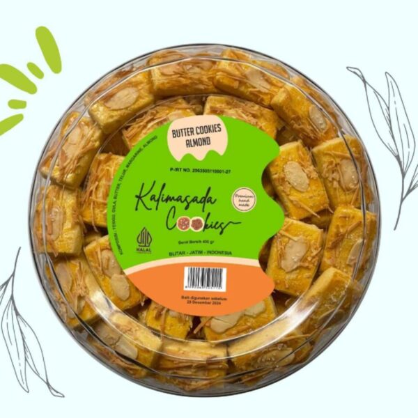 KALIMASADA Butter Cookies Almond 